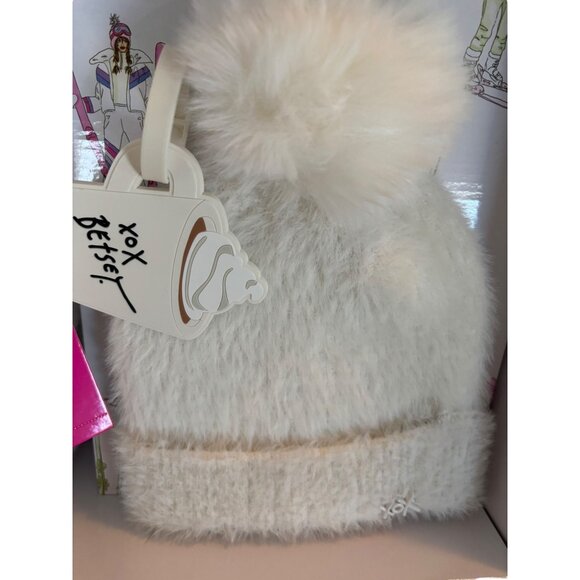 New in box Betsey Johnson 4-Piece Winter Set With Crossbody Bag Adjustable Strap main image 5